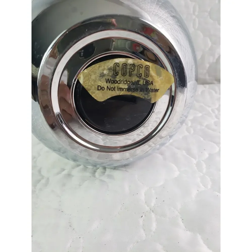 Vintage Copco stainless steel Thermal Serving Carafe Tea Coffee Pot Server
